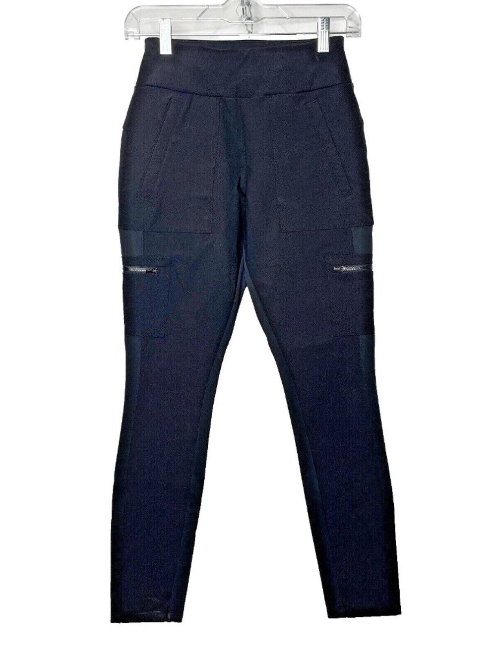 Athleta Headlands Hybrid Cargo Size 2 Black Pants Leggings Tight Outdoor
